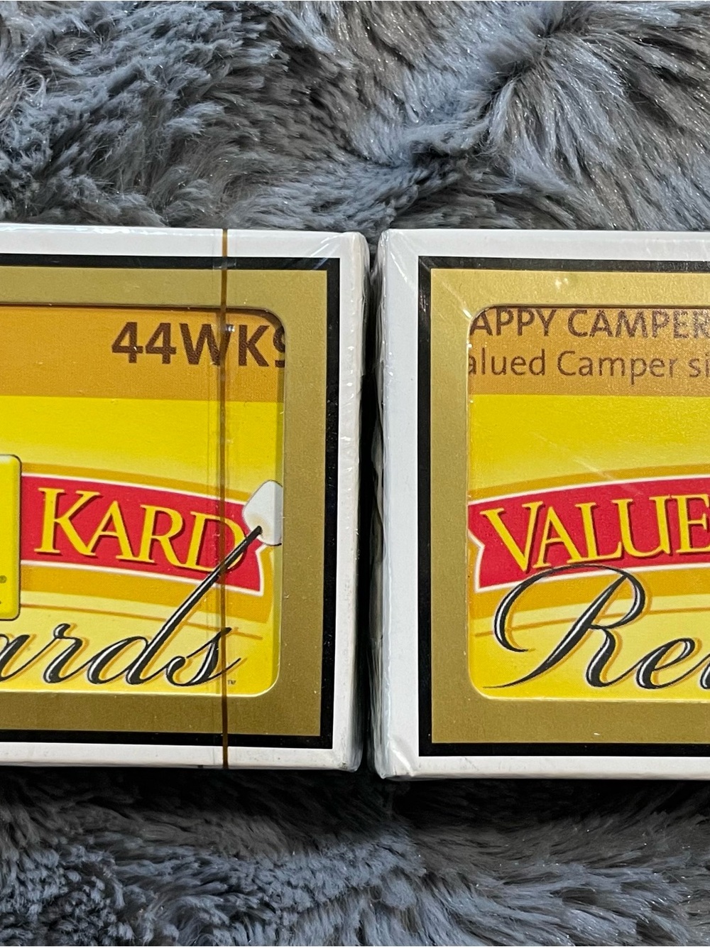 Pack of 2 KOA playing cards- rewards 2005 Brand New